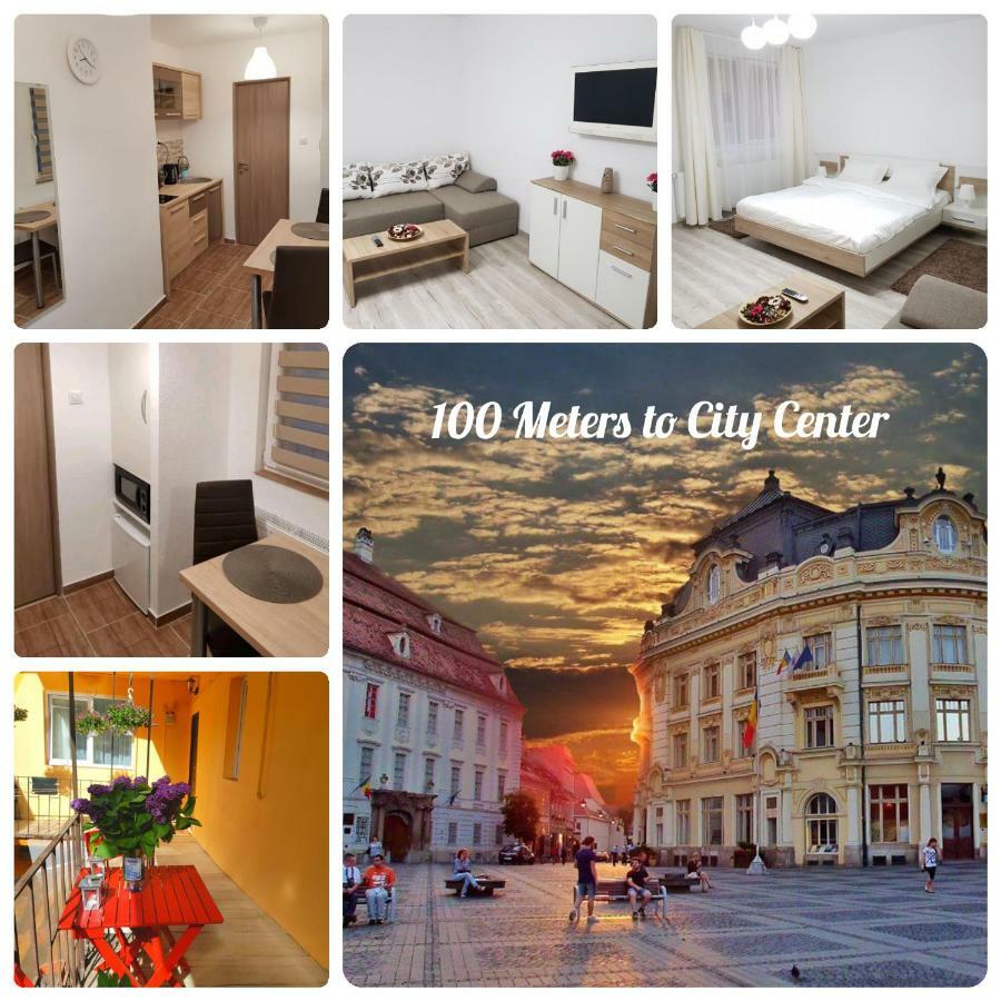 Apartment Central Sibiu Exterior foto